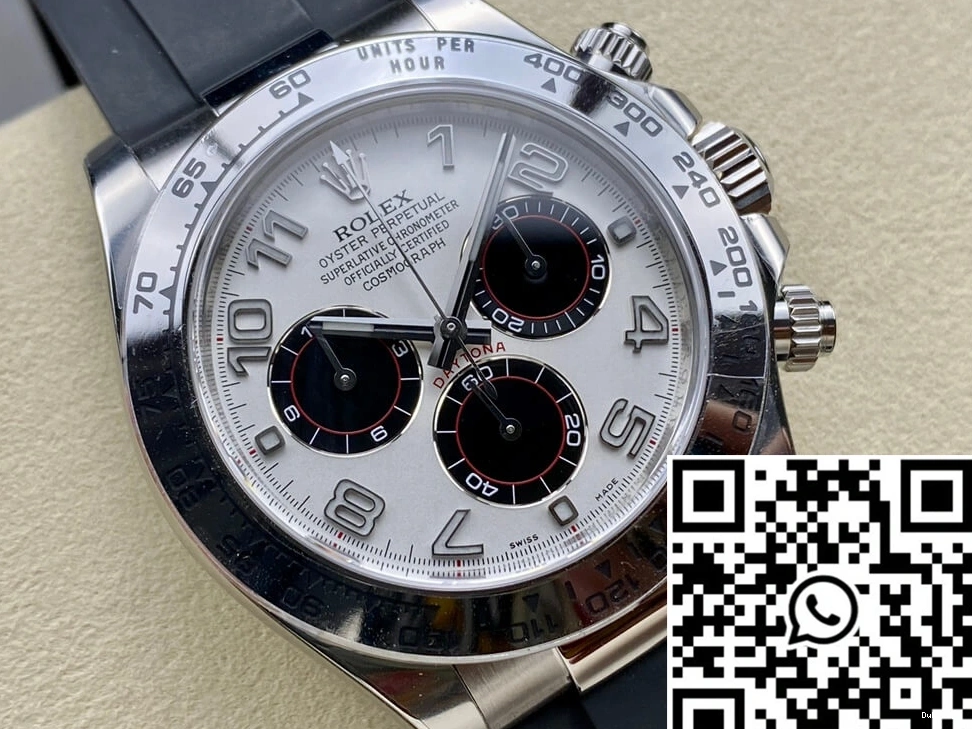 White Cosmograph Clean Factory Rolex Daytona 116519 Dial Silvery 0515